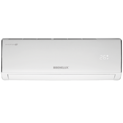 Aire Acondicionado Minisplit Inverter Benelux 12,000 Btus 1 Toneladas 115V Ev1461