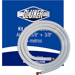 Kit de Tuberías Aisladas de Aluminio 5/8 y 3/8, EV1562