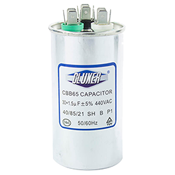 Capacitor Dual de Marcha 30+1.5 uF 440V Cluxer, EV1599