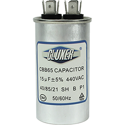 Capacitor de Trabajo Marcha 15 uF 440VAC, EV1606