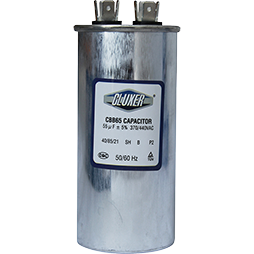 Capacitor de Marcha de Aluminio 55 uF 440V, EV1614