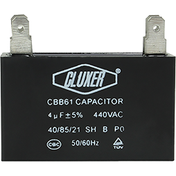 Capacitor Tipo Caja para Ventilador 4 uF 440V, EV1624