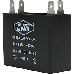Capacitor para Ventilador Tipo Caja 5 uF 440V, EV1625