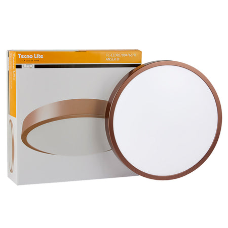 ANSER III - Plafón LED 16W Cobre Rosado 6500K - Vista principal