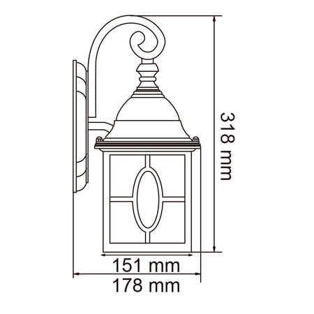 POZNA FTL-3420/S Satinado - Vista isométrica