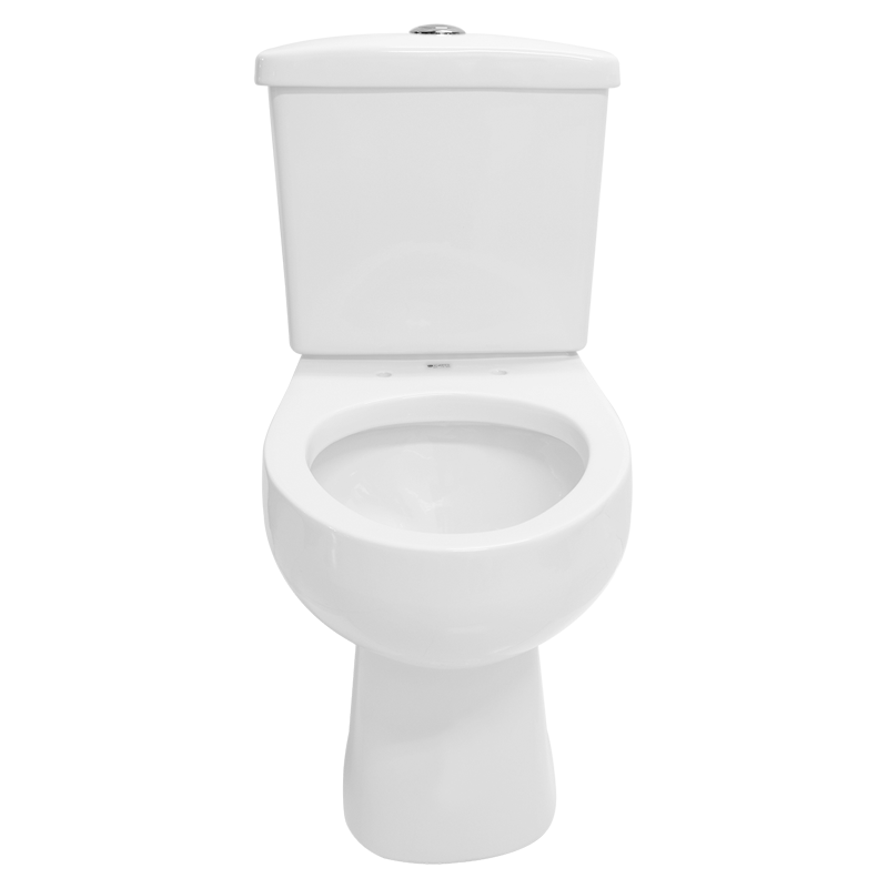Sanitario Goya Blanco CATO — vista frontal sin asiento