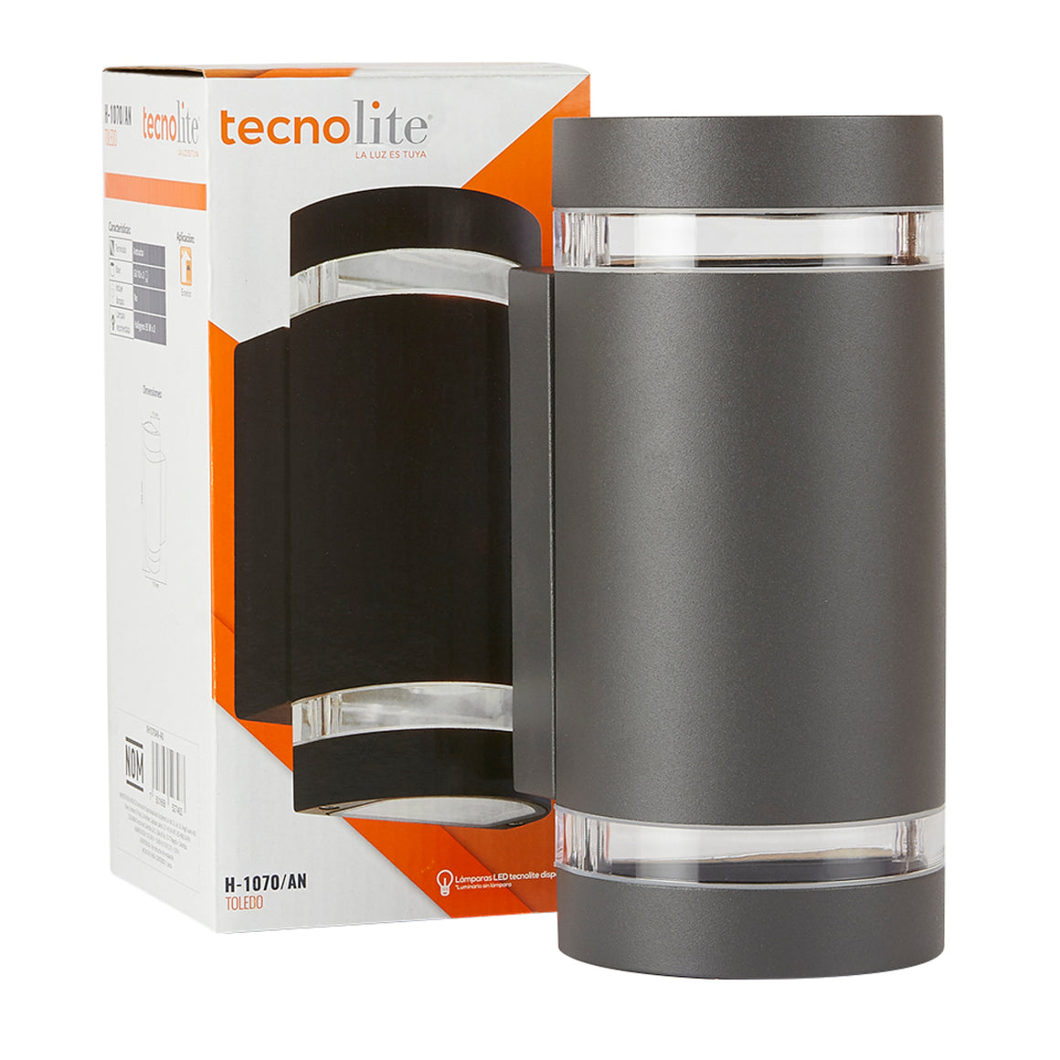 TOLEDO H-1070/AN — Vista principal antracita