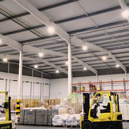 Espiral Fluo 65W - Ambiente industrial