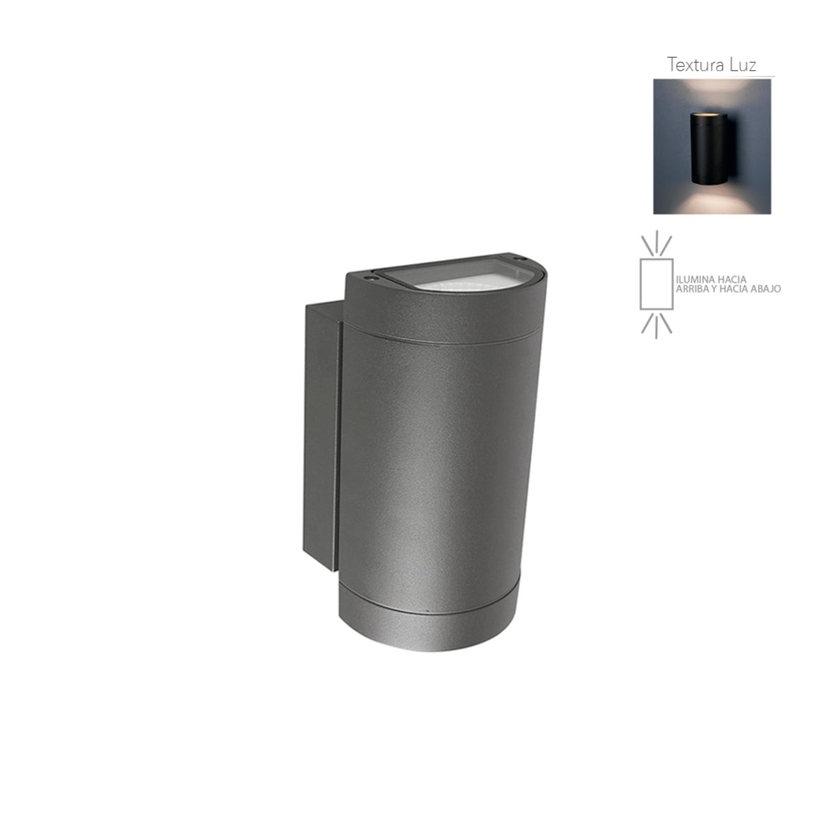 Lámpara de Pared ARBOREA HLED-843/30/G - Vista superior