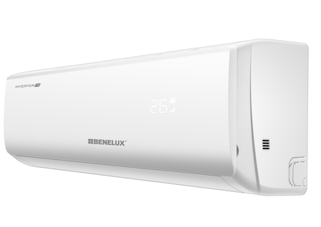 Minisplit Inverter Benelux R32 24,000 BTU 220V WiFi frontal