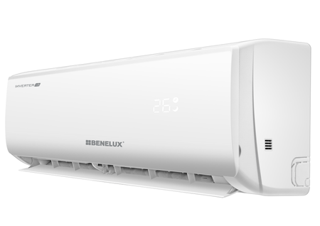 Minisplit Inverter Benelux R32 24,000 BTU 220V WiFi lateral