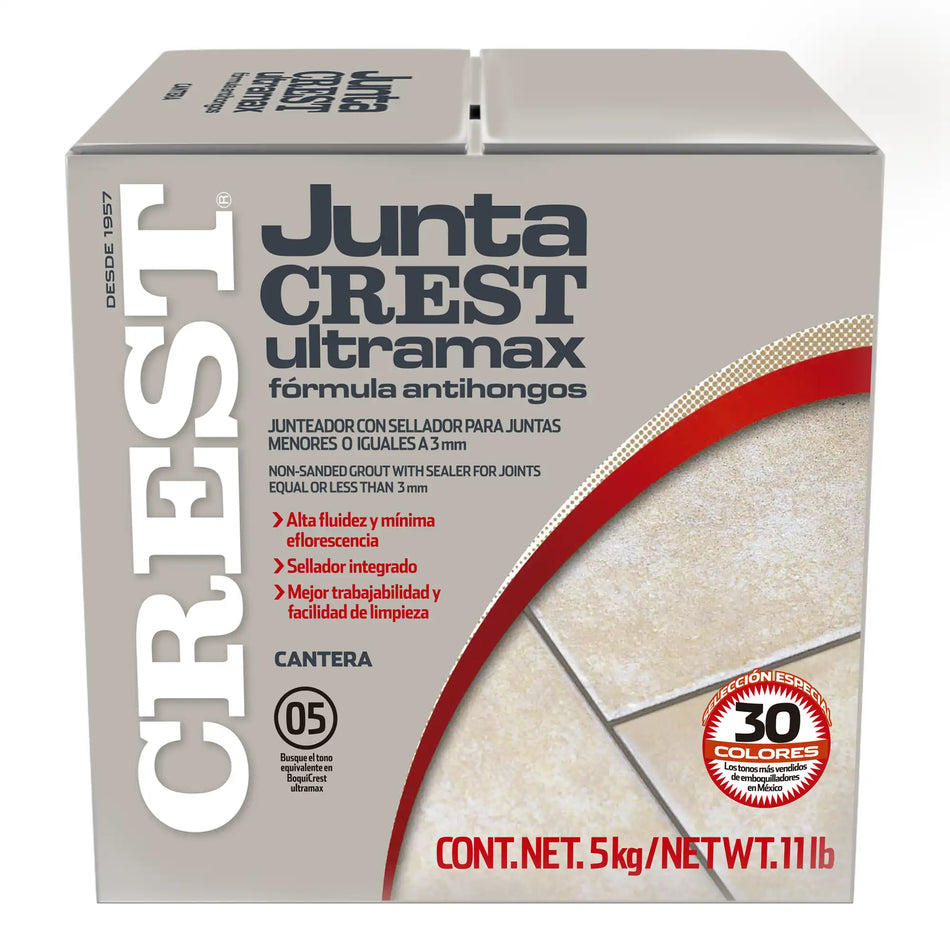 Juntacrest Ultramax Blanco 5 kg — CREST