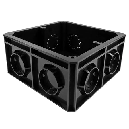 Caja de Registro Negra Poliflex 3/4″ — Vista 2 — POLIFLEX
