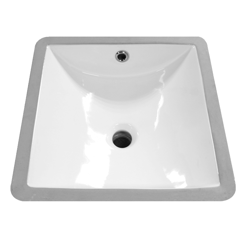 Lavabo Kubo Chico bajo cubierta CATO — vista superior