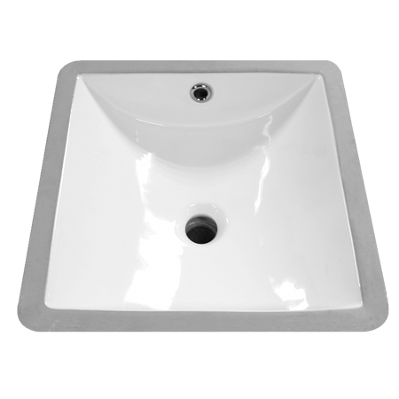 Lavabo Kubo Chico bajo cubierta CATO — vista superior