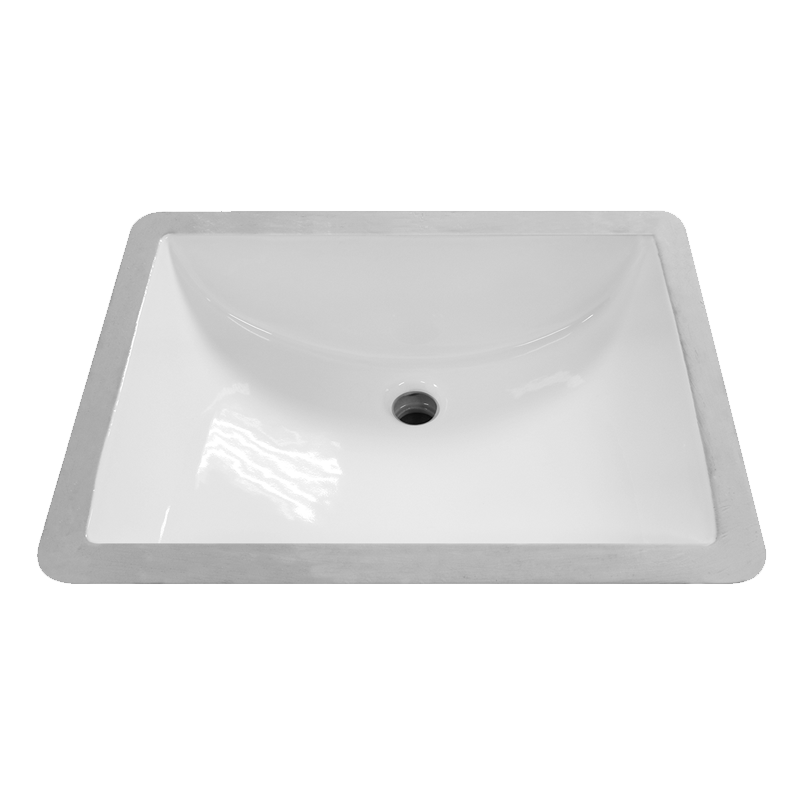 Lavabo Kubo Grande bajo cubierta CATO — vista superior