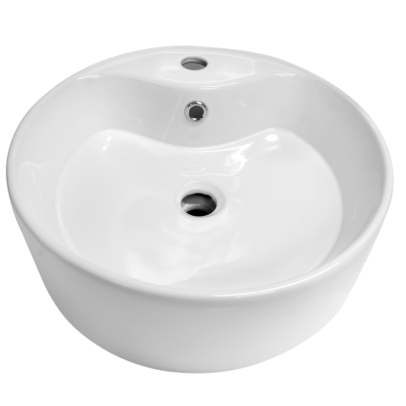 Lavabo Miró Blanco CATO — vista frontal