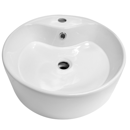 Lavabo Miró Blanco CATO — vista frontal