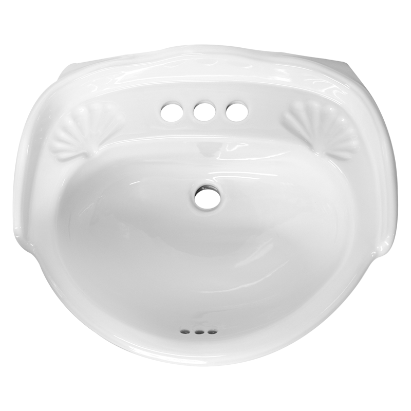 Lavabo Oxford CATO — vista superior
