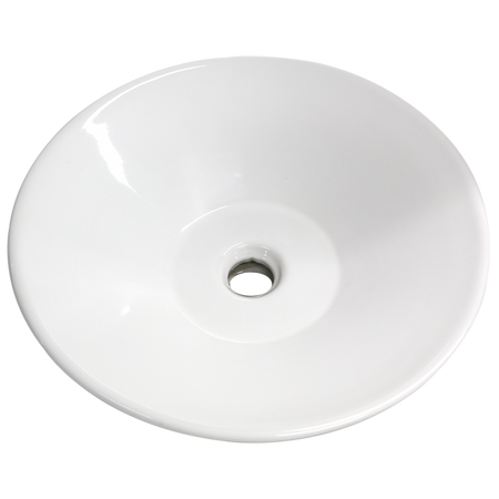 Lavabo Stylo Blanco CATO — vista superior