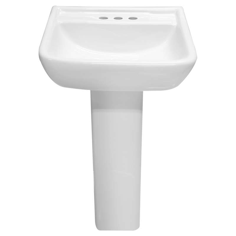 Lavabo y Pedestal Goya CATO — vista frontal