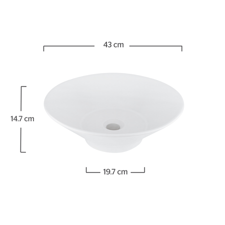 Lavabo Ania URREA LV1060A021 - vista frontal