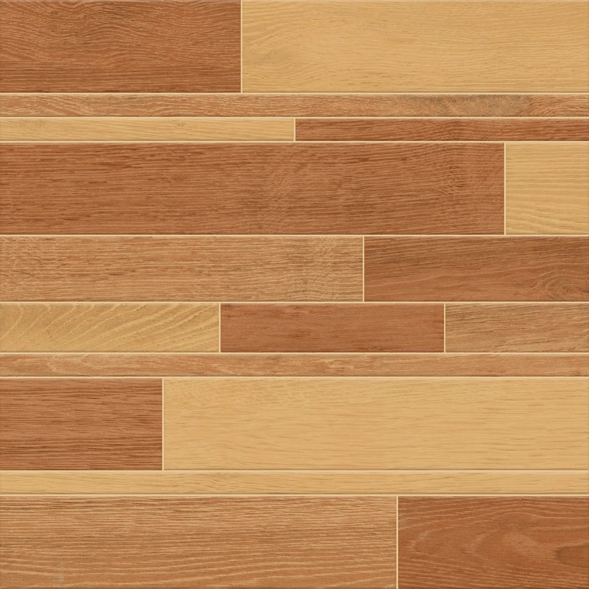 Madera Tali Mix Caoba 44x44 cm cara 1 - Lamosa