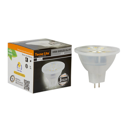 Foco MR16 LED 3W GX5.3 6500K - Vista principal