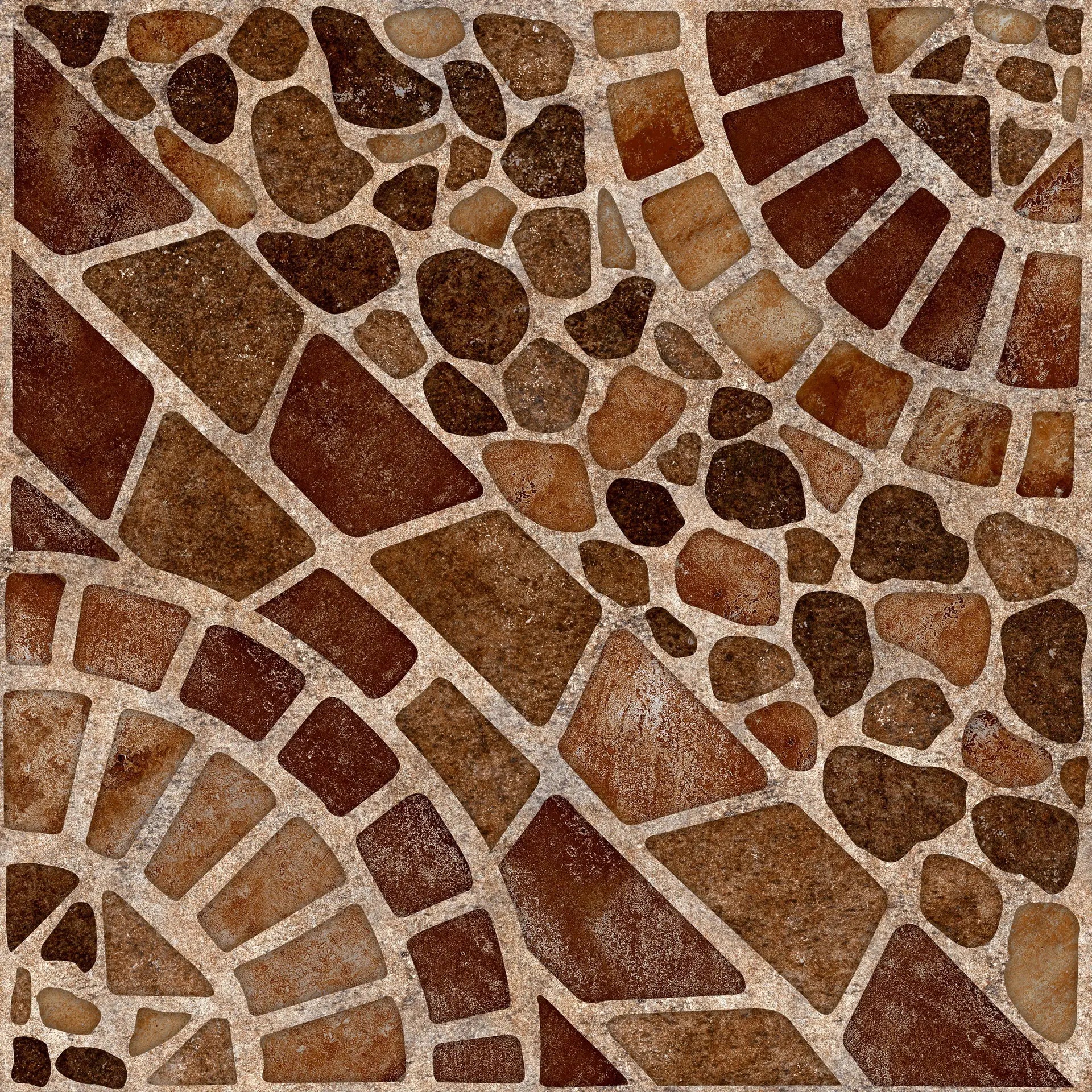 Munet Terracota 33x33 cm - Cara 1