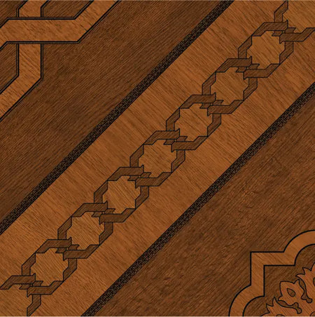 Madera Ceilán 33x33 cm — Cara 1