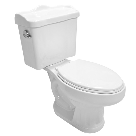 Taza Oxford Alargada Blanca CATO — vista lateral
