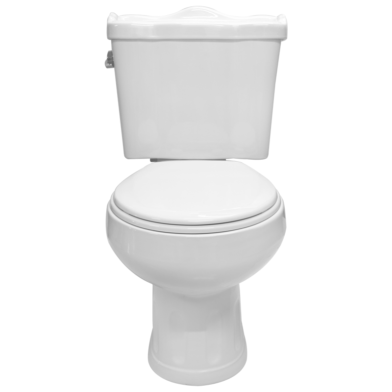 Taza Oxford Redonda Blanca CATO — vista frontal