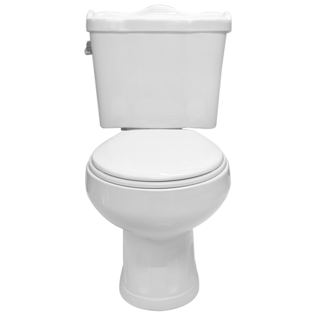 Taza Oxford Redonda Blanca CATO — vista frontal