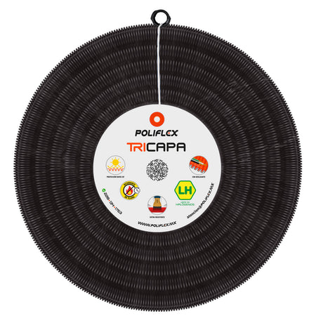 Poliflex Negro Exteriores 3/4″ 50m Anti-UV — Aplicaciones — POLIFLEX