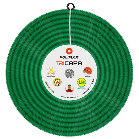 Poliflex Tricapa Verde 1/2″ 100m Edificación Vertical — Aplicaciones — POLIFLEX