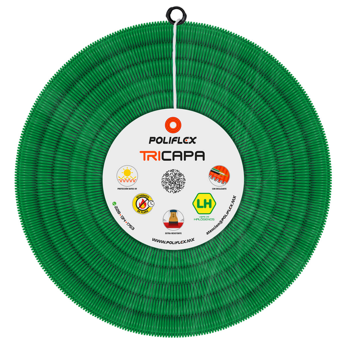 Poliflex Tricapa Verde 3/4″ 50m Edificación Vertical — Aplicaciones — POLIFLEX