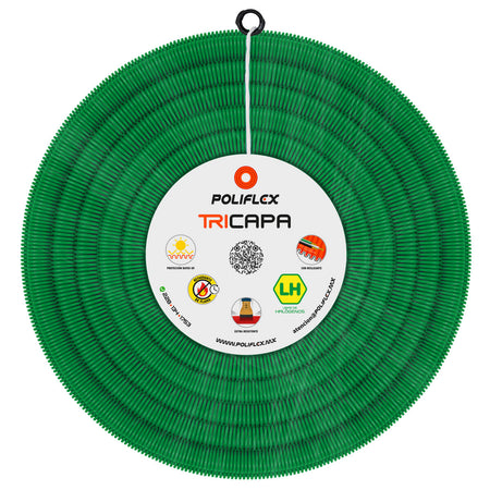 Poliflex Tricapa Verde 3/4″ 50m Edificación Vertical — Aplicaciones — POLIFLEX