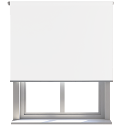 Persiana Enrollable Blackout Blanca 100x180 cm, PD0310