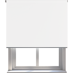 Persiana Enrollable Blackout Blanca 140x180 cm, PD0312
