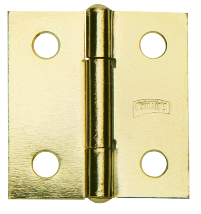 Bisagra Mediana Latón 2-1/2 Pulgadas Phillips Mx177, PF1027