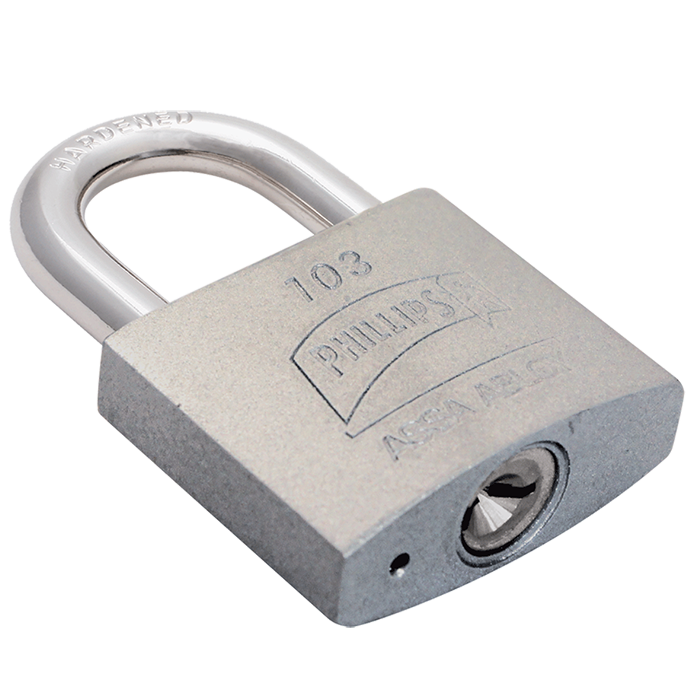 Candado De Hierro Modelo 103 Gl Gancho Largo Pf1075