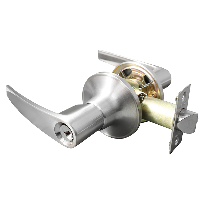 Cerradura De Manija Dexter Modelo Onix Para Baño Color Níquel Pf1206