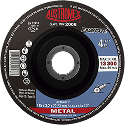 Disco de Corte de Metal 4-1/2 Pulgadas Easy Cut, PF5503
