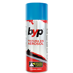 Aerosol Azul Claro Brillante Byp Aac 400 Ml