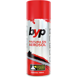 Aerosol Rojo Bermellón Byp Arb 400 Ml