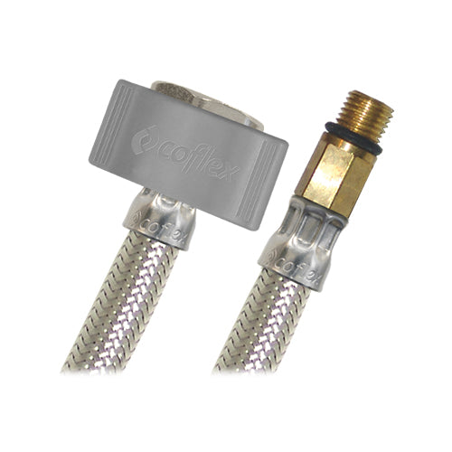 Manguera Flexible Monomando de Acero 55 cm 1/2 x 3/8 Unf PG0616
