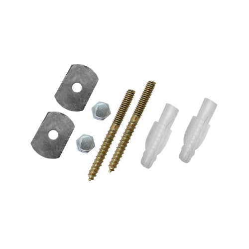 Juego de Tornillos Metálicos para Fijación de Taza a Piso PG0789