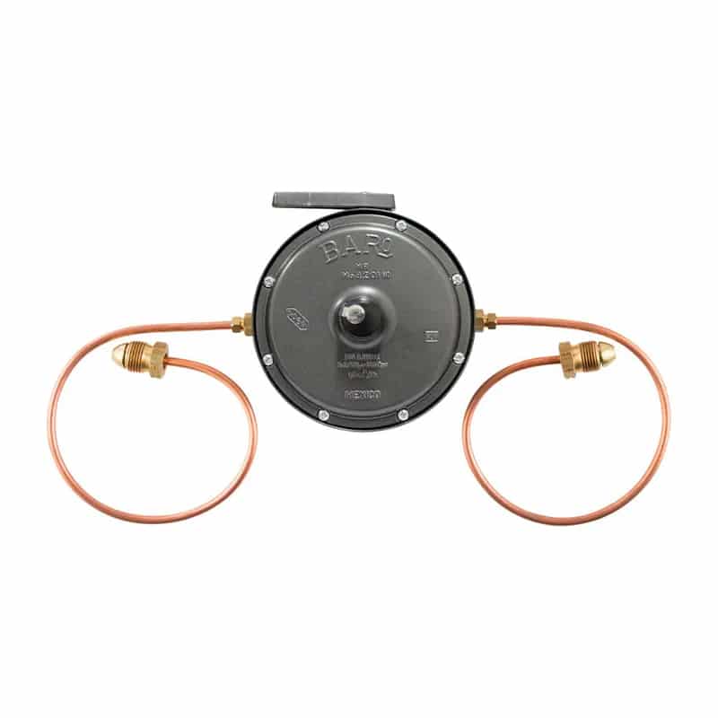 Regulador de Gas de Baja Presión de 2 Vías con Pigtails PG1037
