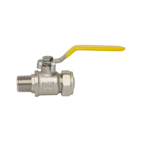 Válvula de Inserción para Gas de Latón 3/8 x 1/2 Cg-Vi10-Cc PG1052DU