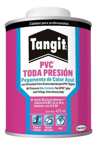 Pegamento Tangit Toda Presión Azul 475 Ml Pg3017